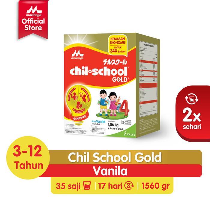 Morinaga Chil School Gold Vanilla 1560 gr - Susu Pertumbuhan Anak