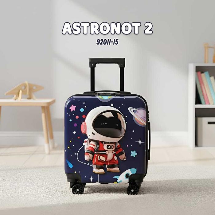Koper Anak - Tas Koper Anak Bagasi | Koper Troli Roda 4 | uk 18 inch | 92011
