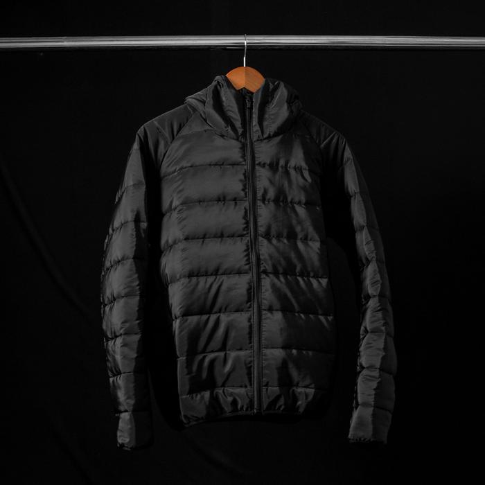 JB Puffer Jacket Black - Jacket Dakron Hitam