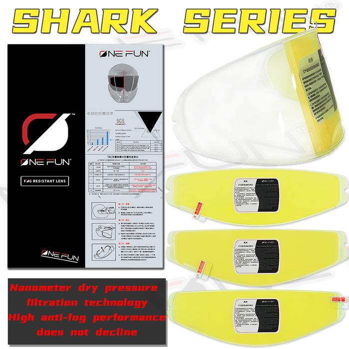 Motorcycle Helmet Visor Anti Fog for Shark Spartan Carbon/Spartan/Skwal 2/D-Skwal 2 Lens pin Anti fo