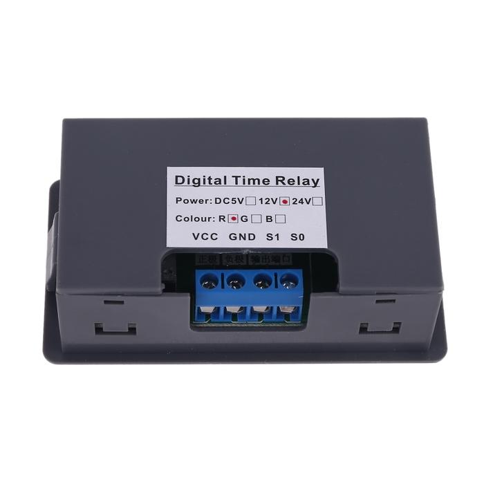 DC 5V 12V 24V AC 110V 220V Digital Time Delay Relay Cycle Timer