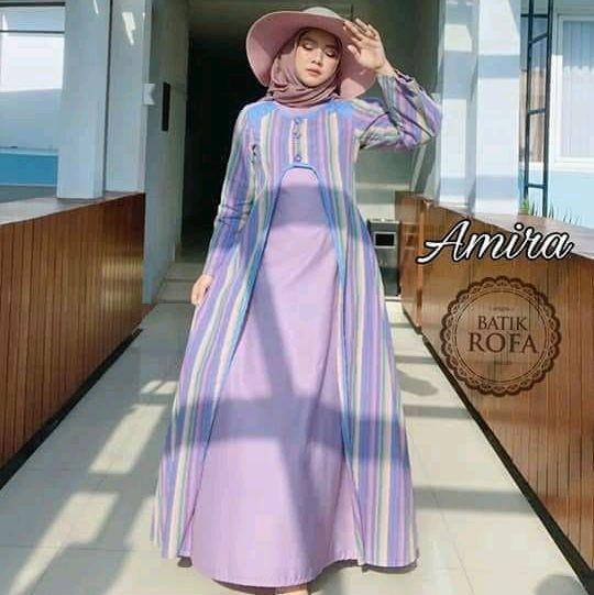 Amira Dress By Batik Rofa 100% Ori By Batik Rofa