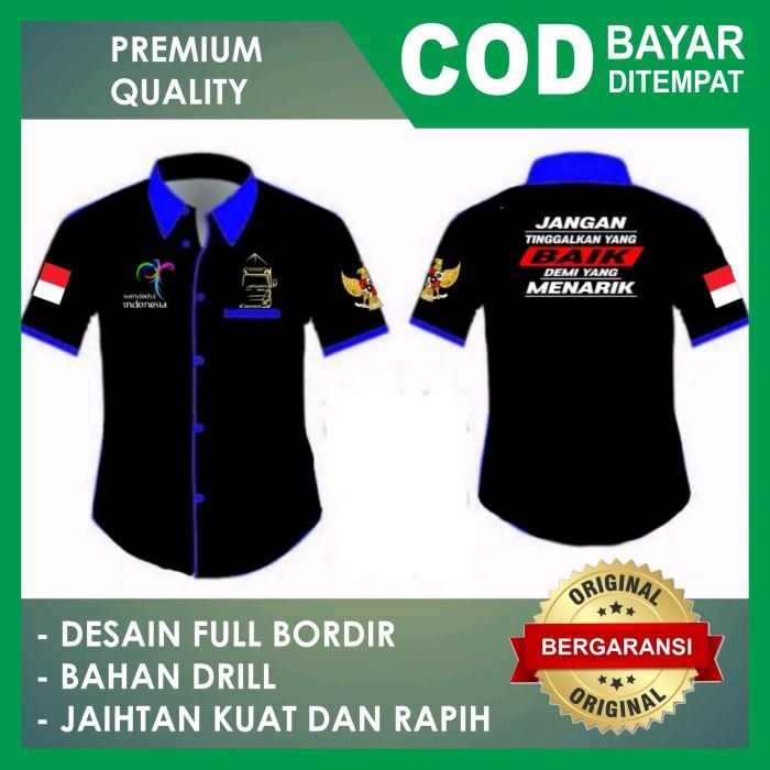 HEM KOMUNITAS DRIVER MUDA Baju Pria Katun Tebal Kaos Distro Dewasa Pendek Surfing Casual