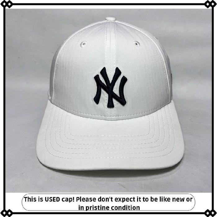 topi newera newyork baseball setelan original second mlb putih