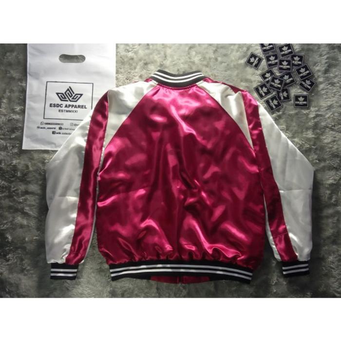 JAKET SUKAJAN SATIN VINTAGE ORIGINAL ESDC APPAREL/JAKET SUKAJAN SHEEPA JEPANG MURAH/SUKAJAN MEMPHIS 