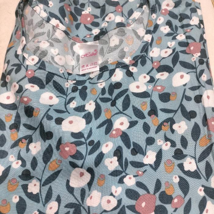 daster habel Wanita Baju Motif Panjang Katun Tidur Dewasa Piyama Remaja