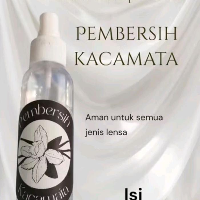 Pembersih kacamata efek daun talas