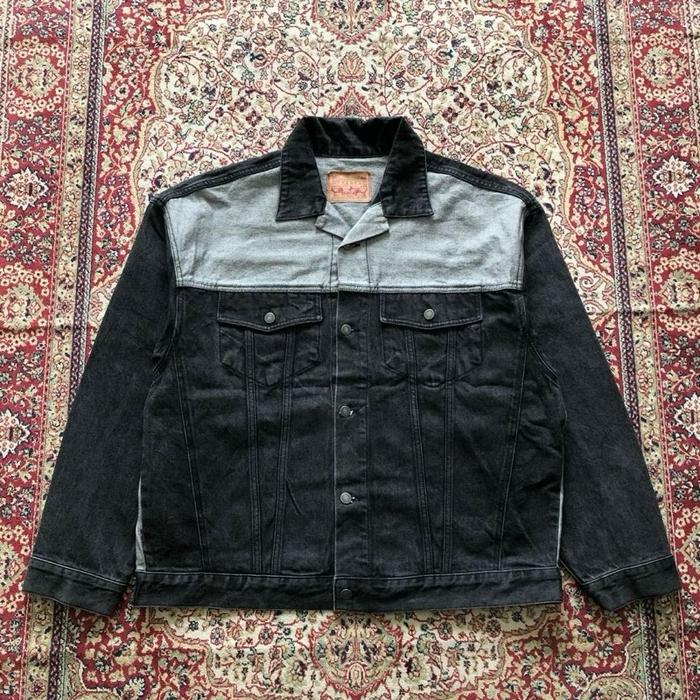 Otherfit oversized trucker denim  jacket F925