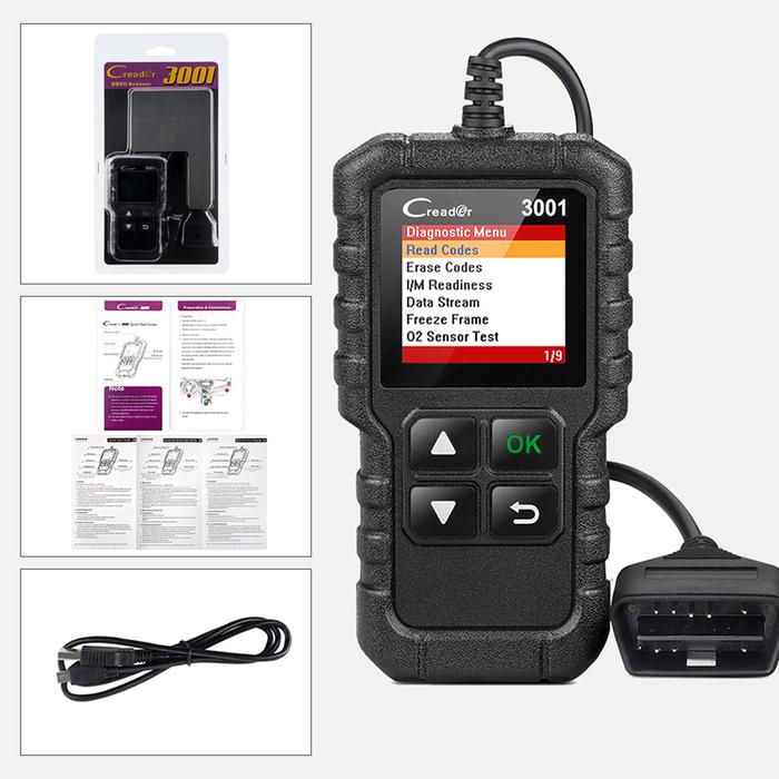 LAUNCH X431 CR3001 Car Full OBD2 /EOBD Code Reader Scanner Automotive