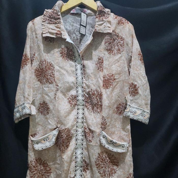 C2 kemeja cewek tunik batik