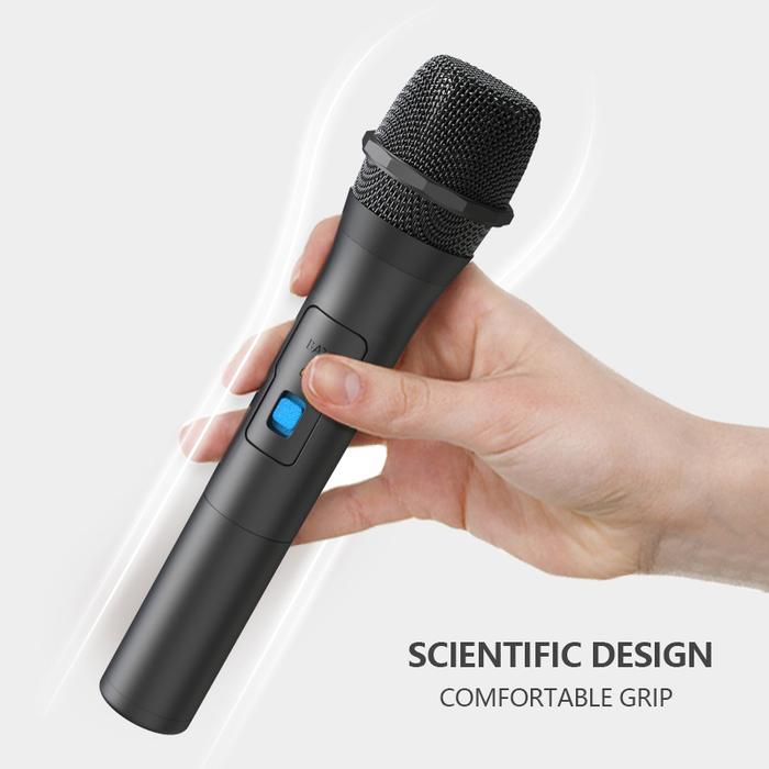 Wireless Microphone System Kits USB Receiver Handheld Karaoke