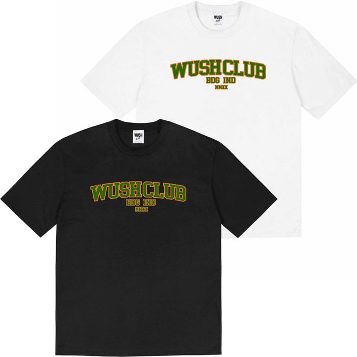 Baju Kaos Distro pria wanita Streetwear Premium Wush Club Hell Note Tee