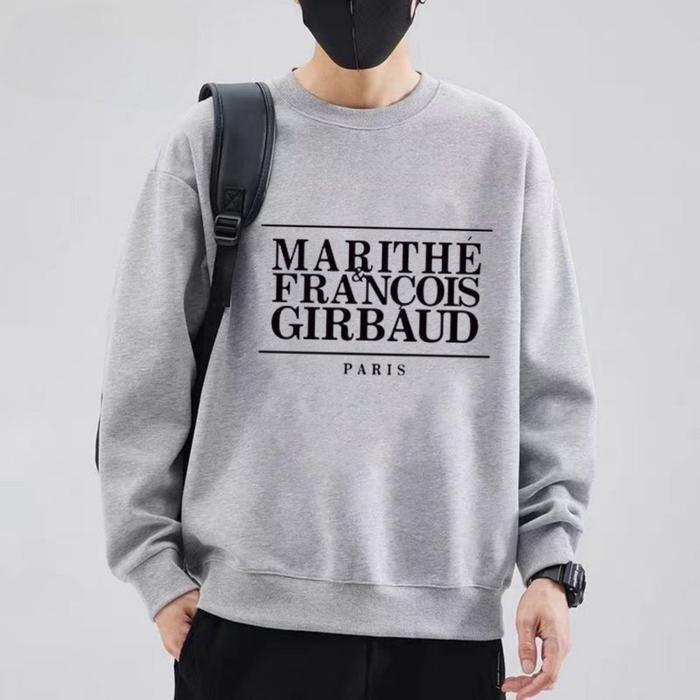 ( S - XXXXXXL) SWEATER MARITHE Korean Style Harajuku Bigsize Oversize Pria Wanita Ullzang Jaket Ootd