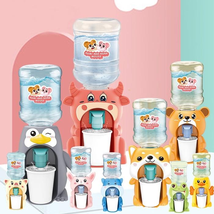 COD Mainan Anak Dispenser Mini Water Dispenser Mainan Mesin Air Minum Galon