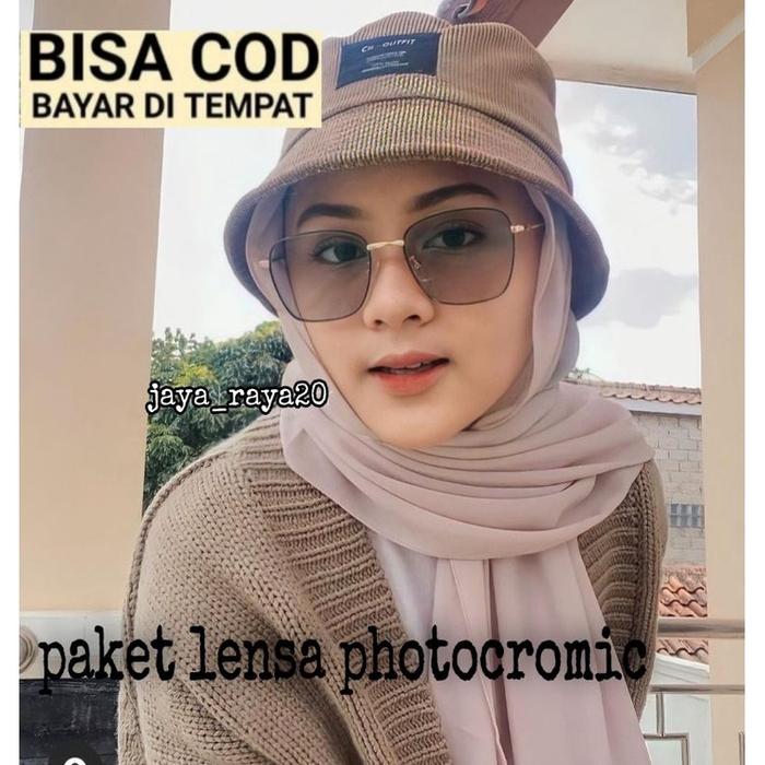Ziva Glasses kacamata 1933 photocromic| Anti radiasi|bluecromic