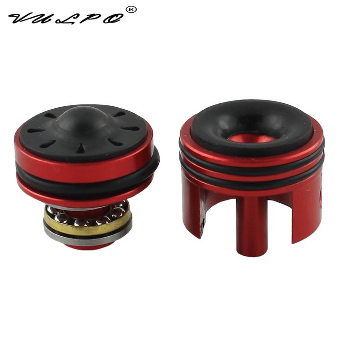 VULPO CNC Aluminum Silent Bearing Piston Head & Cylinder Head Set For