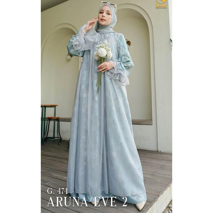 Gamis aruna  eve 2  by luna hijab ori