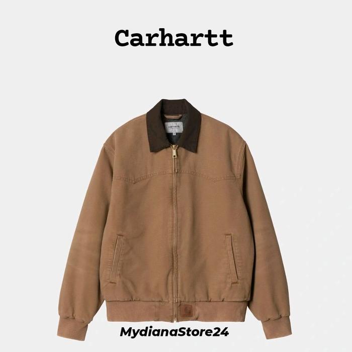 CARHARTT - CARHARTT OG SANTA FE JACKET - HAMILTON BROWN/TB