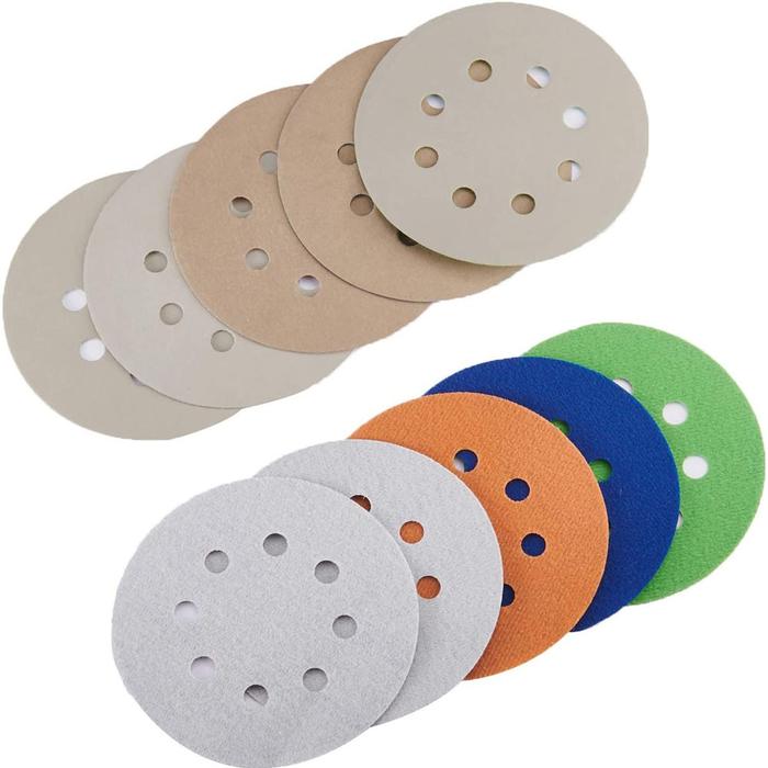 Terlaris, 20 buah amplas basah kering 3000-10000 Grit 5 inci 8 lubang