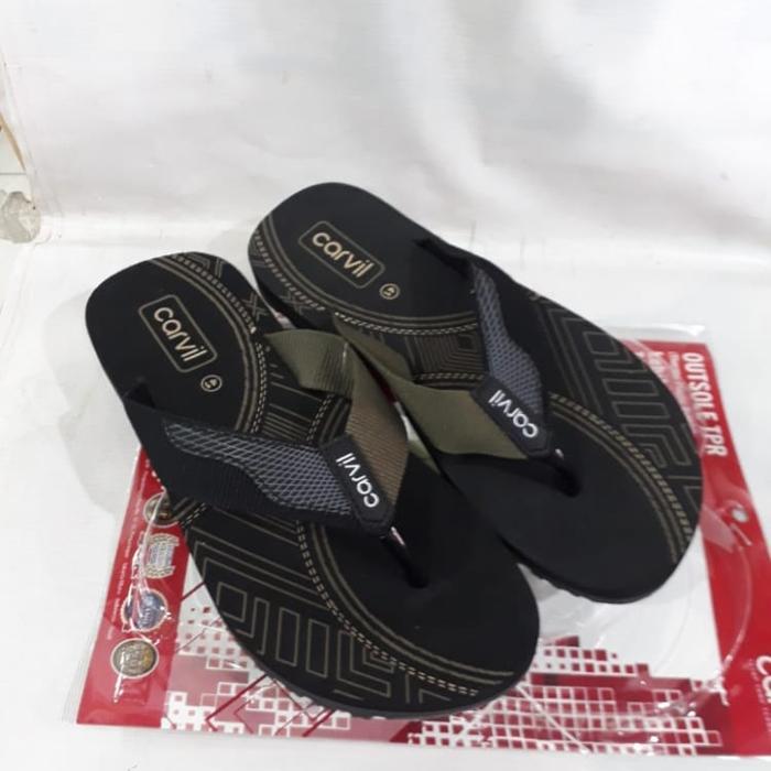 TERLARIS!!! sandal jepit pria spons original carvil arven original