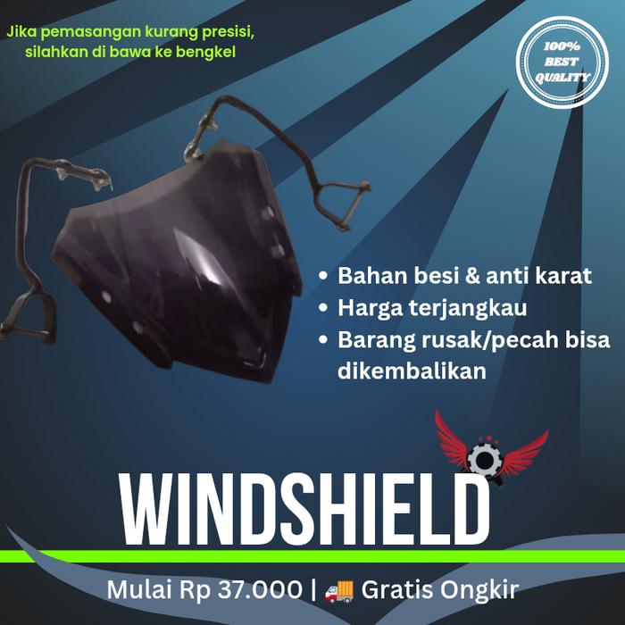 Terlaris Windshield Visor X Ride Yamaha / Visor Beat Street