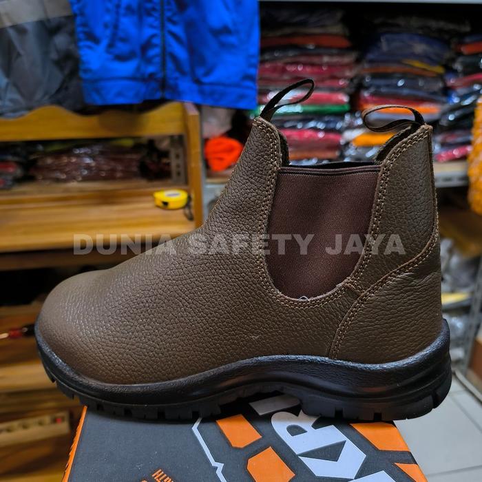 Safety shoes KRUSHERS NEVADA BROWN - KRUSHERS NEVADA - NEVADA WARNA COKELAT - KRUSHERS