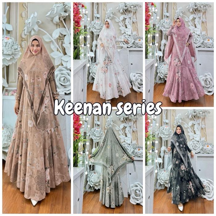 Keenan set syari by Dzhira Syari
