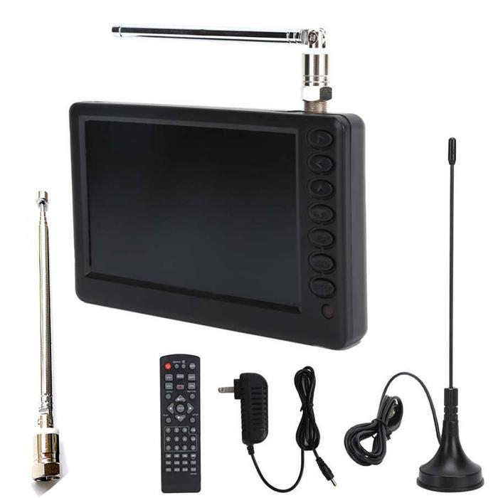 Leadstar D5 Rechargeable 5 Inch Isdb T Dvb T2 Atsc Portable Mini Digital Tv With Full Segment Decode