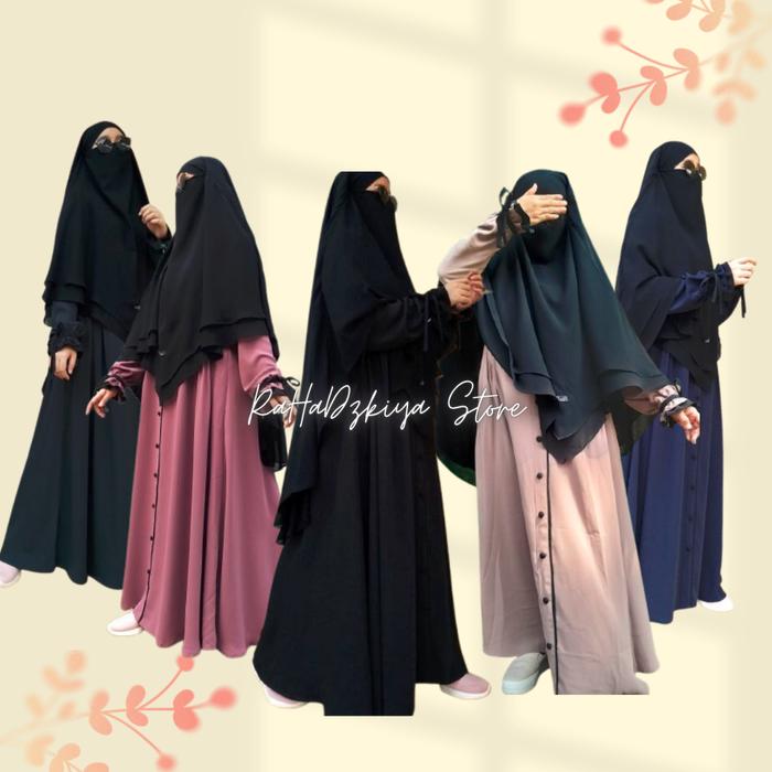 Baju Gamis Syar'i Dress Only Ready Stok Shamira by Albani Corner - Muslim Wanita