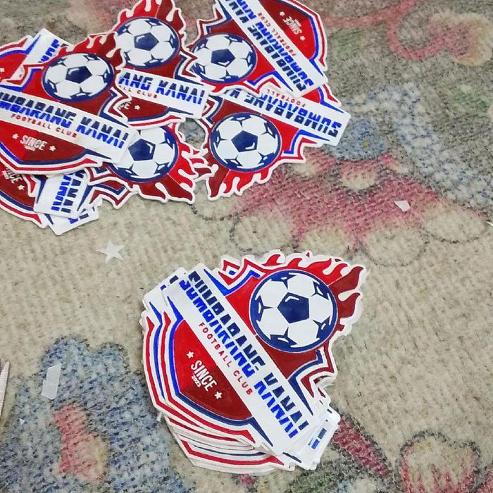 costum logo arg3nt1n4 patch rubber karet timbul 3D