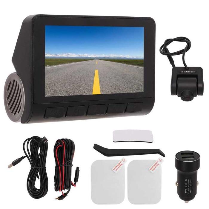 Kamera Dashboard Ganda Kamera Dashboard Mobil Perekam G Sensor 170