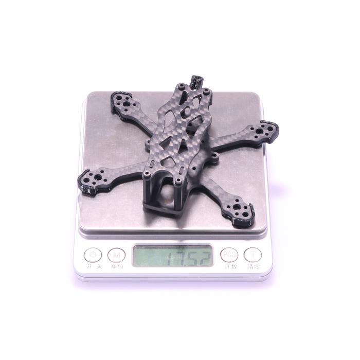 APEX Drone balap, 2 inci Frame Kit RC FPV Racing Quadcopter mendukung