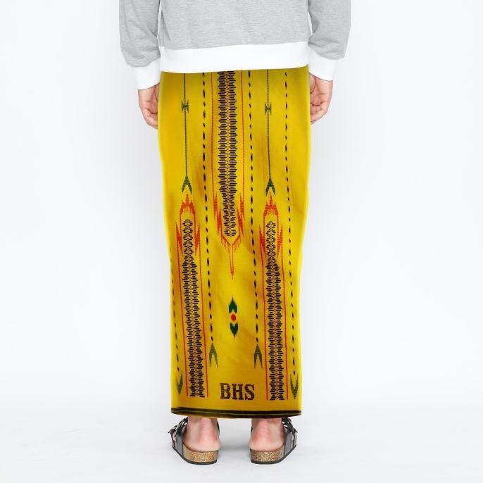 Johns Sarung Bhs Infinity Gold Motif Pka Kuning