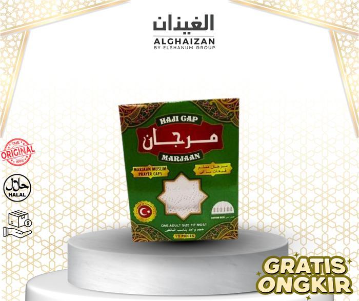GUYS BELII Peci Marjaan isi 12 Pcs / Peci Original Turkey / Marjaan Muslim PREMIUM