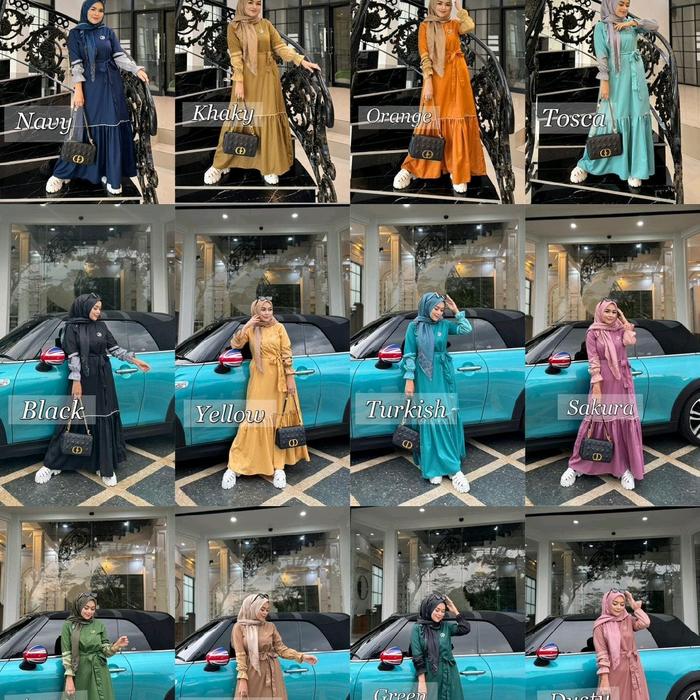 ALYA DRESS BY JOURNEY SCARVES