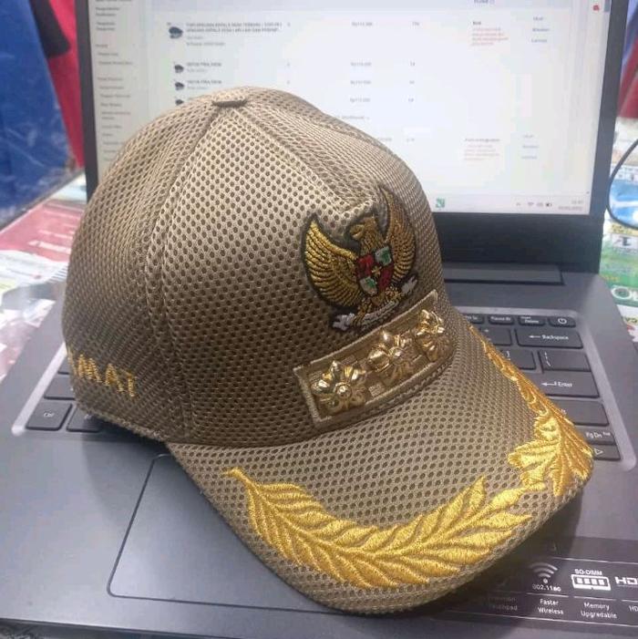 topi camat keki jaring/topi pdh jaring keki