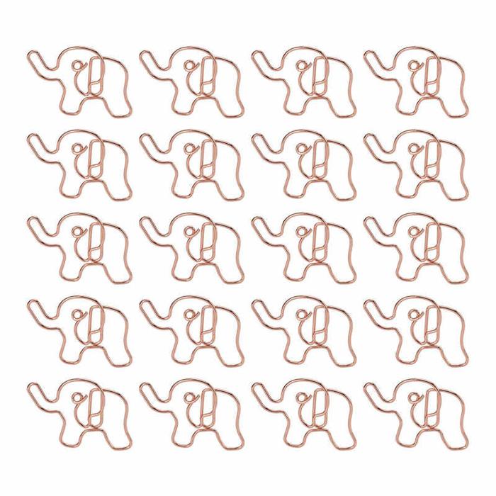Paper Clips Shaped Paper Clips Elephant Shapes for Daily Use for