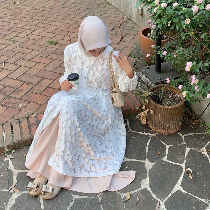 Lalisa brokat outer / outer brokat / brokat premium / lalisa tunik/ tunik brokat