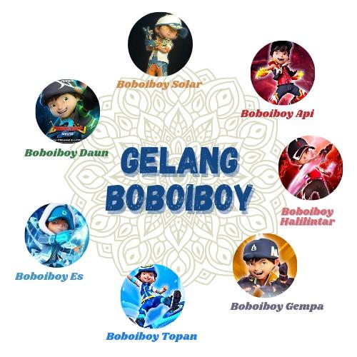 gelang Boboiboy// gelang Perempuan  Laki-laki Anak