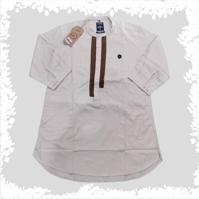 Nahyan kurta by Leafy/ baju koko linen/ baju koko terbaru