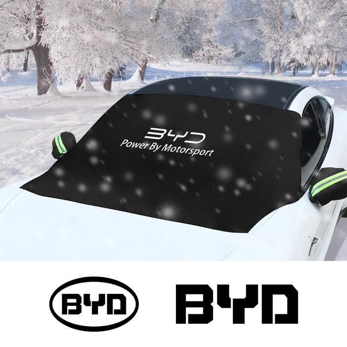 Magnetic Car Windshield Snow Cover For BYD F3 E6 Yuan Plus Atto F0 G3