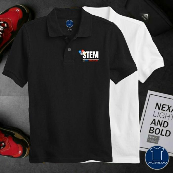 KAOS TSHIRT POLO STEM NIE NATIONAL INSTITUTE  OF EDUCATION SINGAPORE-AN INSTITUTE OF NANYANG NTU