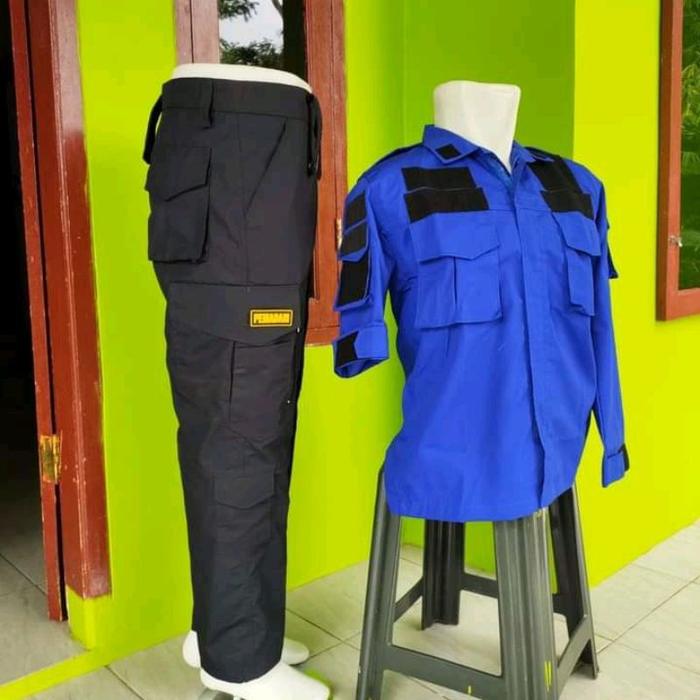 TERBARU!!! BAJU PDL DAMKAR/Seragam damkar seragam pemadam baju pdl pemadam setelan baju pdl damkar P