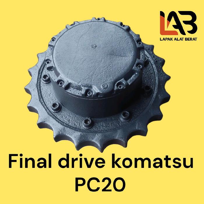Final drive komatsu PC20