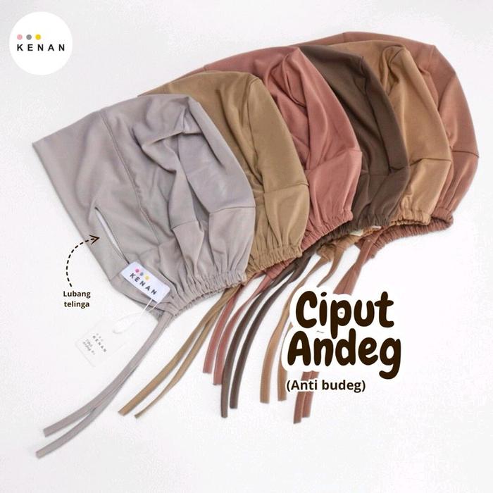 Ciput Andeg (Anti Budeg) By Kenan Ori Dalaman Kerudung Jilbab