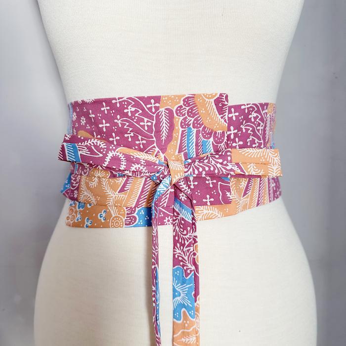IVY OBI (BELT/SABUK) BATIK HONG SEKOUWIT IN PINK