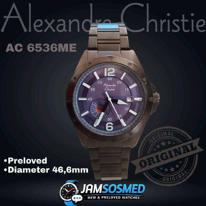 Jam Tangan Pria Alexander Christie AC 6536 ME Original // Preloved Watches