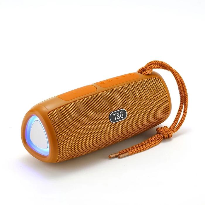 TG344 Speaker Bluetooth Speaker Lampu Warna-warni Nirkabel Lampu LED