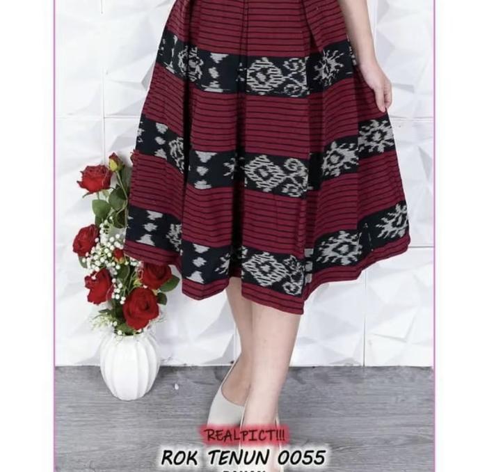 Rok wiru tenun rok wanita payung rok tenun batik wanita