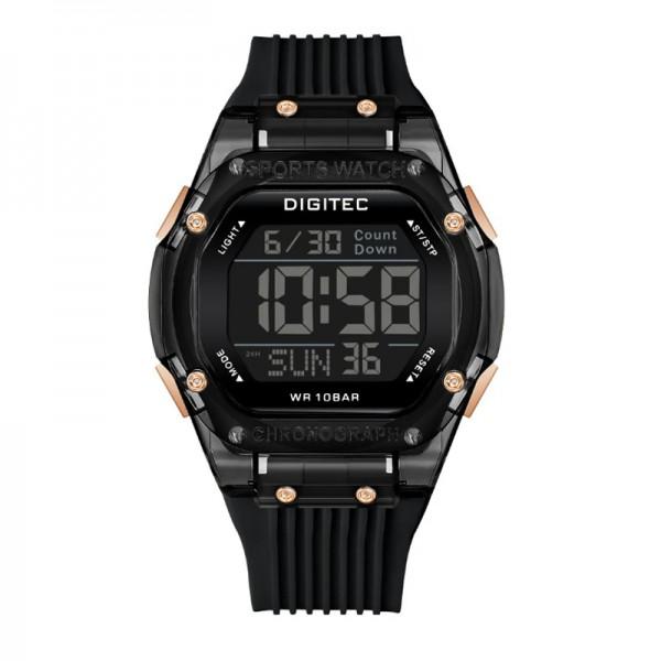 Digitec DG 5208T BK 4B Full Black Jam Tangan Wanita